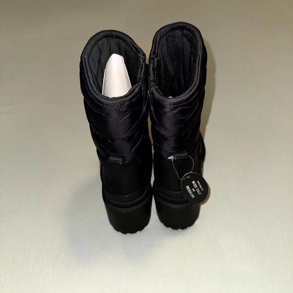 INC International Concepts Suludi Women 8M Snow Shoes Black Round Toe Ankle Boot - Picture 5 of 8